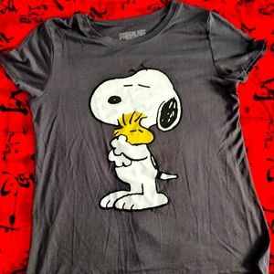 Peanuts Snoopy & Woodstock T Shirt
